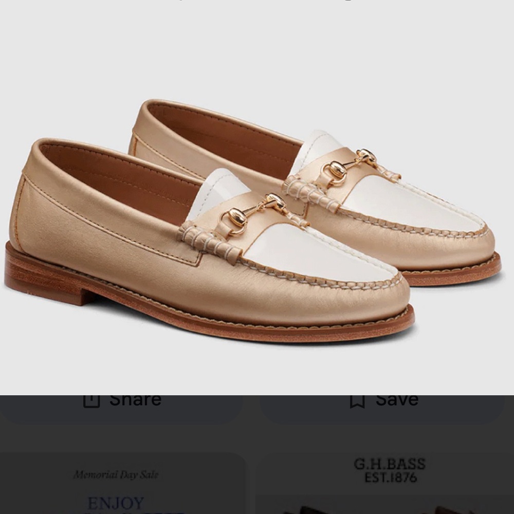 G.H. Bass Women’s Lianna Bit Easy Weejuns Loafers Size 9